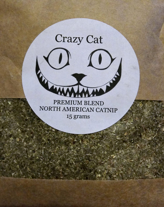 Crazy Cat Premium Blend North American Catnip 15g